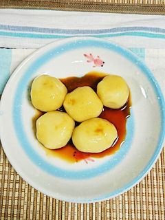 みたらしおさつ団子-レシピのメイン写真