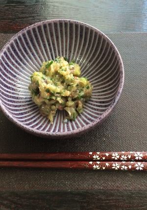 暑さを乗り切れ！アジのさっぱりなめろう丼-レシピのメイン写真