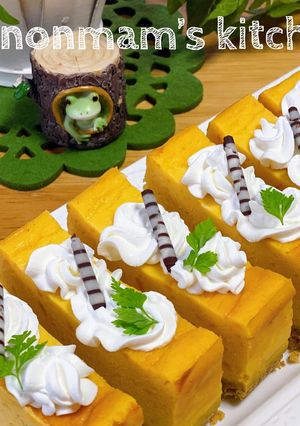 かぼちゃのチーズケーキ-レシピのメイン写真