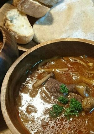 ストウブで気長にタンシチュー✨-レシピのメイン写真