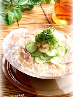 冷や汁風★大葉たっぷり爽やかそうめん-レシピのメイン写真