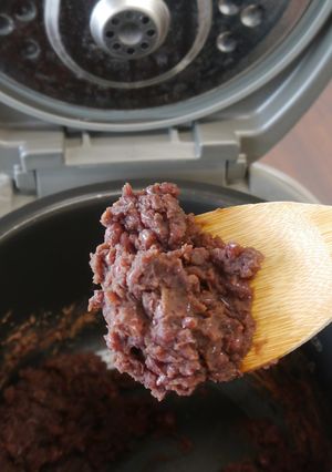 炊飯器で簡単!粒あん作り-レシピのメイン写真