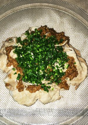 レンジで簡単おかず！ゴマだれ冷しゃぶ-レシピのメイン写真