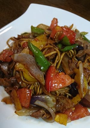 カラフル!大磯屋夏野菜焼そば-レシピのメイン写真