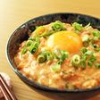 ヘルシー☆キムチ豆腐のたまごかけご飯