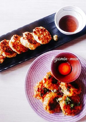 つくね♪タレ２種♡梅肉タレ＆甘辛タレ☆-レシピのメイン写真