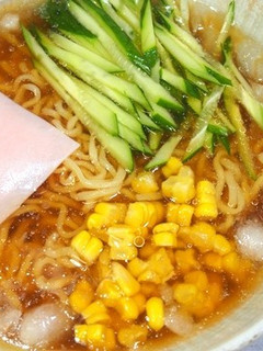 暑い日に♪簡単冷やしインスタントラーメン-レシピのメイン写真