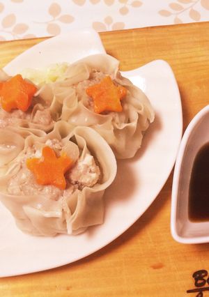 離乳食後期にも☆豆腐と人参のシュウマイ-レシピのメイン写真