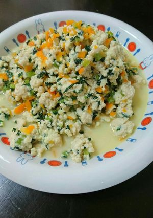 鳥の中華っぽい煎り豆腐-レシピのメイン写真