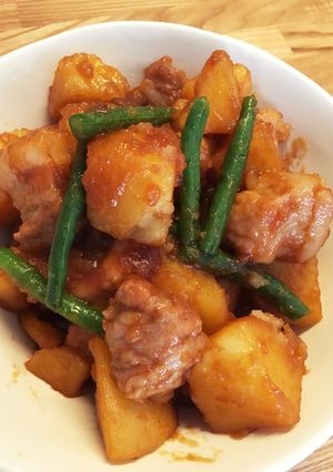 とっても簡単！中華風肉じゃが。-レシピのメイン写真