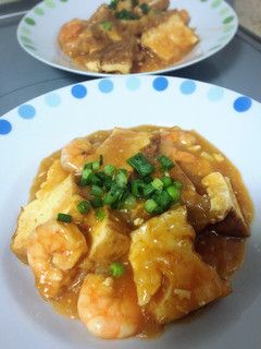 厚揚げとエビのチリソース風-レシピのメイン写真