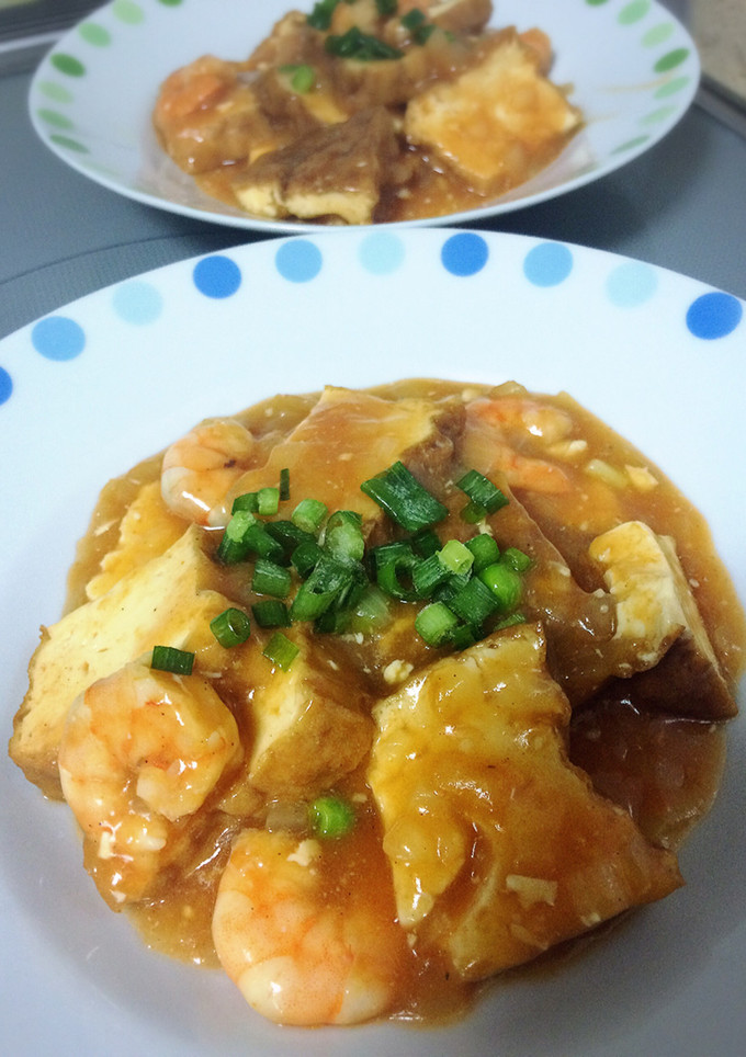 厚揚げとエビのチリソース風-レシピのメイン写真