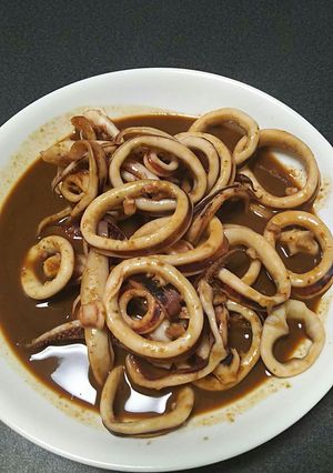 簡単！イカのキモ炒め！-レシピのメイン写真