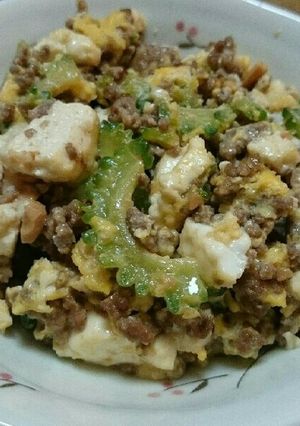 味噌がきめて！ゴーヤチャンプルー-レシピのメイン写真