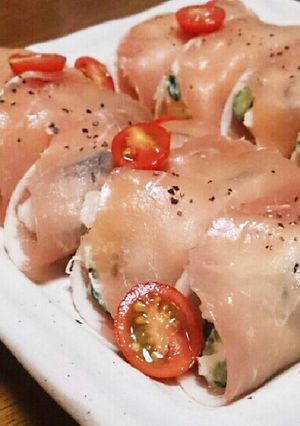 ポテトサラダの生ハム包み-レシピのメイン写真
