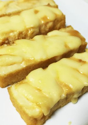 ビールのお供に！厚揚げで味噌マヨチーズ-レシピのメイン写真