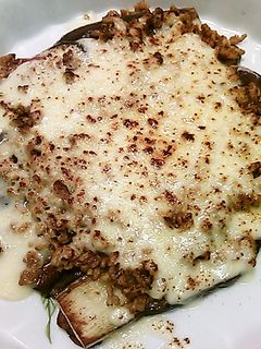 茄子豚ひき肉のチーズ焼き-レシピのメイン写真