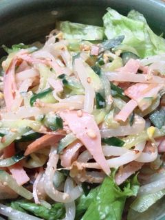 めんつゆで♪さっぱりサラダ-レシピのメイン写真