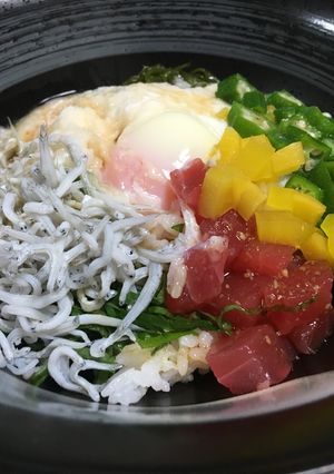 夏バテにピッタリ！ネバまぜ丼！-レシピのメイン写真
