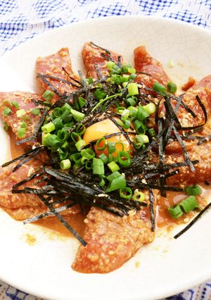 ゴマだれのお刺身-レシピのメイン写真