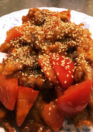 簡単 下味不要☆豚細切れ肉の甘辛-レシピのメイン写真
