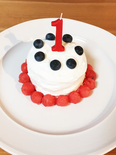 1stbirthdayの手作りケーキ-レシピのメイン写真