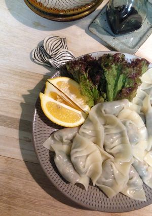 薬味たっぷり♪マグロの水餃子-レシピのメイン写真