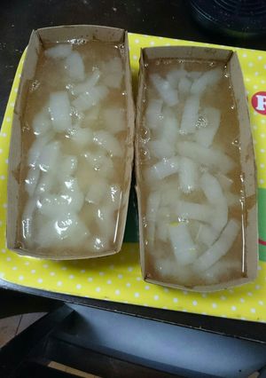 マクワウリのコンポートの寒天寄せ-レシピのメイン写真