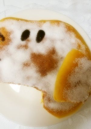 いぬのかぼちゃパン-レシピのメイン写真
