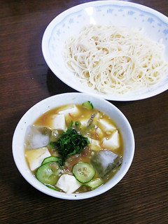 冷や汁ぶっかけ素麺-レシピのメイン写真