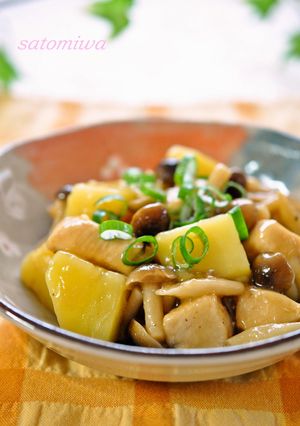さっぱり♪鶏肉とじゃが芋の甘酢煮-レシピのメイン写真