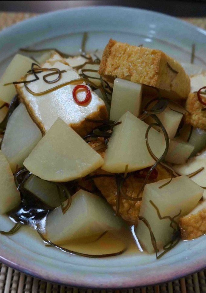 大根と厚揚げの含め煮-レシピのメイン写真