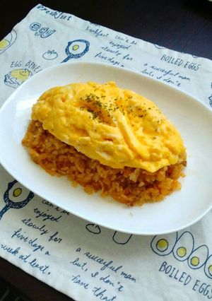 ふわふわ卵のオムライス-レシピのメイン写真
