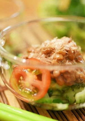 簡単＆食べやすい☆ゴーヤ納豆-レシピのメイン写真