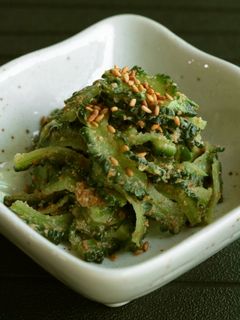 ゴーヤのごまあえ-レシピのメイン写真