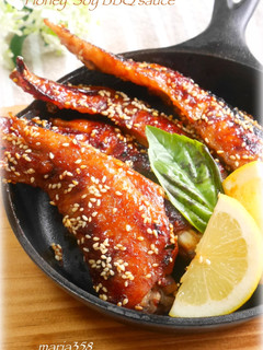 やみつき★鳥手羽のジューシー焼き-レシピのメイン写真