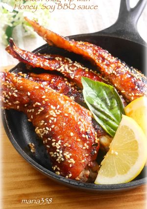 やみつき★鳥手羽のジューシー焼き-レシピのメイン写真