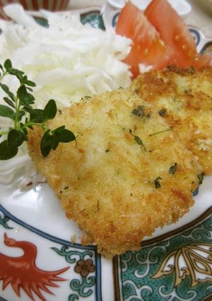 ハーブパン粉のまぐろフライ-レシピのメイン写真