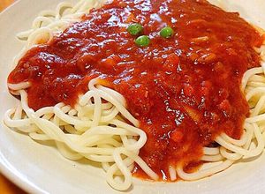 大人気！給食の味！ソフト麺ミートソース-レシピのメイン写真