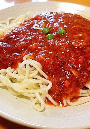 大人気!給食の味!ソフト麺ミートソース-レシピのメイン写真