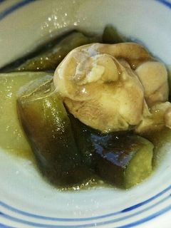 治部煮風。とうがんと鶏ももとなす煮物-レシピのメイン写真