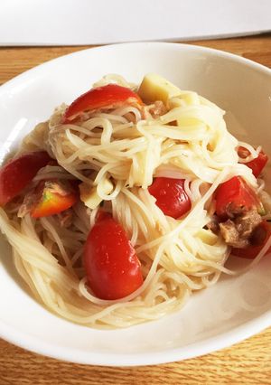 ☆ツナトマそうめんパスタ☆-レシピのメイン写真