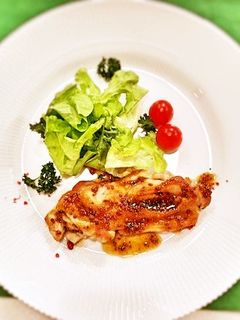 鶏肉のハニーマスタードソース-レシピのメイン写真
