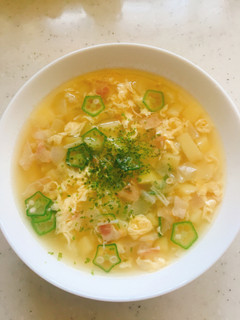 卵と野菜のスープ*-レシピのメイン写真
