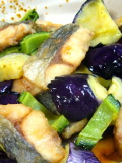 鯵・茄子・ゴーヤで夏南蛮-レシピのメイン写真