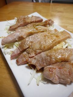 豚ステーキの柚子胡椒ソース-レシピのメイン写真