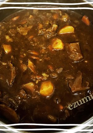 牛すじカレー-レシピのメイン写真