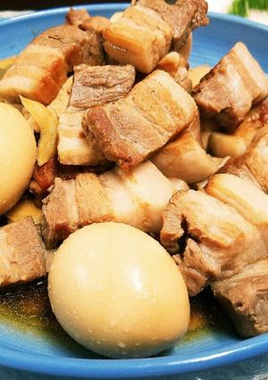 豚バラブロックと卵の煮込み❀-レシピのメイン写真