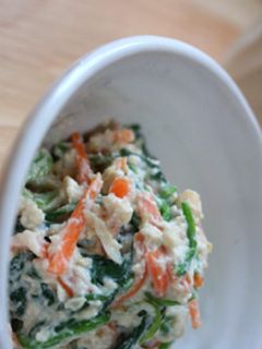 大豆入り和え衣♡白和え-レシピのメイン写真