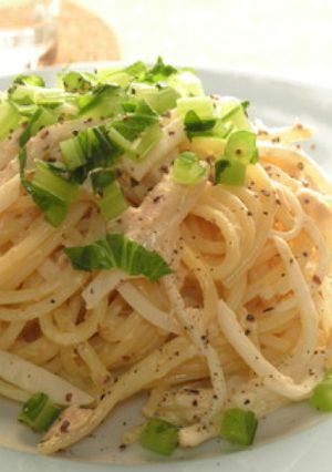 シャキシャキかぶのツナマヨパスタ-レシピのメイン写真